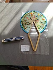 Éventail Ancien 1960 Et Sa