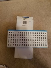  IDEAL 44-503 LARGE CABLE LEGEND   "3"     9 " X 4" 18 PER SHEET / 23 SHEETS LOT