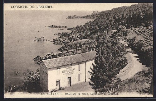 Cpa trayas hôtel - cpa, trayas,