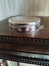 Boîte Ronde à Décor de