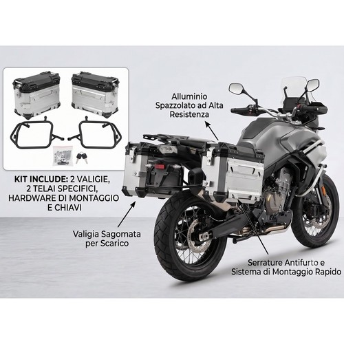 Kit valises latérales bmw - kit, de