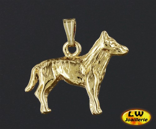 Pendentif chien berger belge - chien,