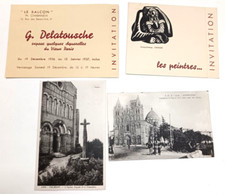 CORRESPONDANCE ARTISTE LETTRE