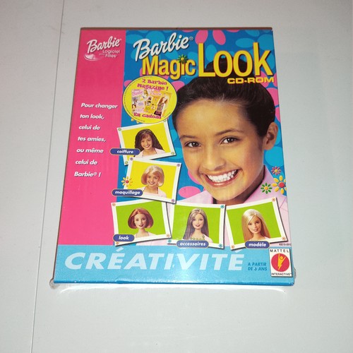 Coffret barbie magic look pc - look,
