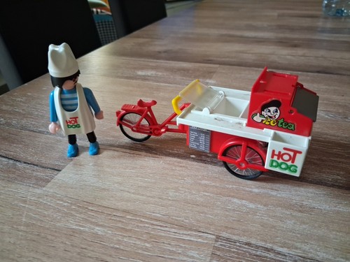 Playmobil vendeur hot dog - de,