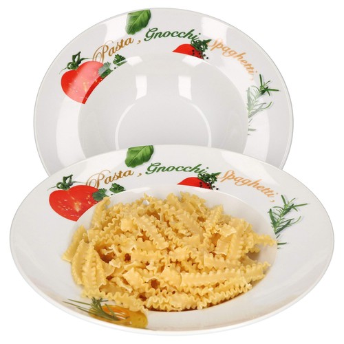 Assiettes pâtes milano - à,