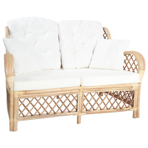Canapé avec coussin rotin - canapé,