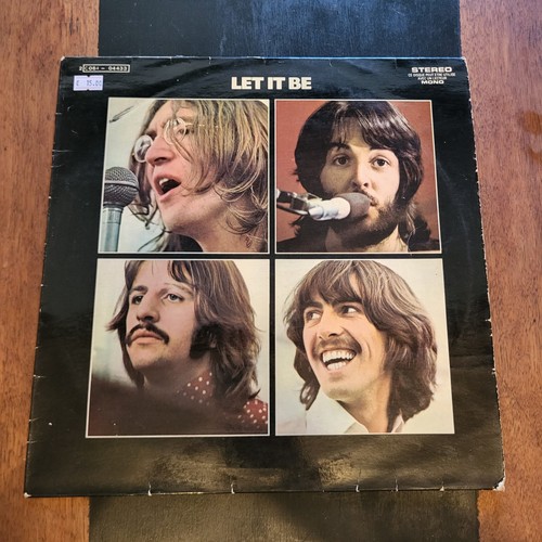 The beatles let be vinyle - -,
