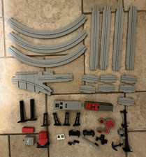 LEGO MONORAIL 6990 TRANSPORT SYSTEM   TRACK, Battery pack pcs, Wheels, supports