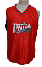 Maillot vintage NBA Philadelphia 76ers - taille 52 - double face - Fan Jersey