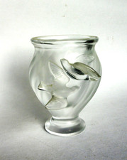 LALIQUE FRANCE VASE EN CRISTAL