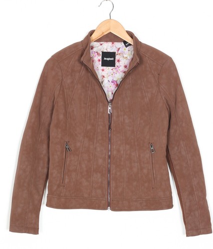 Veste simili cuir daim - veste, en