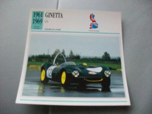 Carte fiche auto - , g4