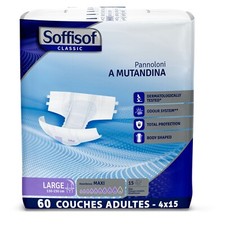 60x Soffisof Couches Adultes