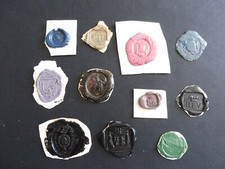 OLD WAX STAMP "COLOR FRANCE??" XIX °?  (UNIT PURCHASE) MUST SEE
