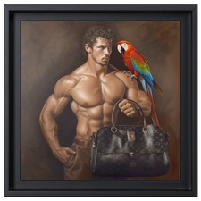 Marco and his LV – Peinture