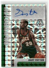 2020-21 Mosaic #AM-GPA Gary Payton Autograph Mosaic Supersonics Auto