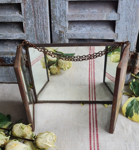 Ancien triptyque miroir - miroir, de