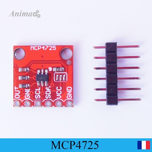 Module mcp4725 convertisseur - mcp4725,