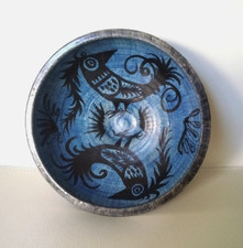 Bol céramique signé Youen Quimper