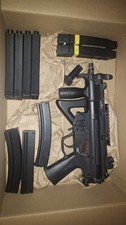 CYMA Mp5k PDW AEG Airsoft Bundle - No Battery, Deans - Used, Good Condition