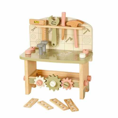 établi bois avec - en, outils