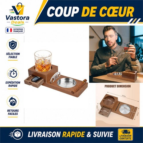 Cendrier bois finew avec - en,