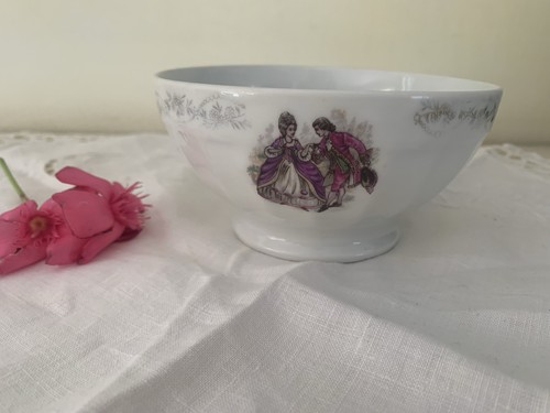 Ancien bol porcelaine - en,