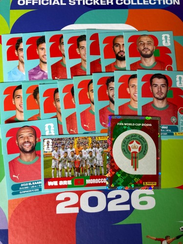 Choix maroc panini sticker - au,