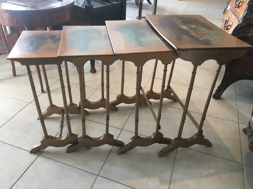 Table gigogne dorées - dorées,