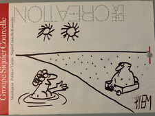 Beautiful ORIGINAL DRAWING Piem Unique Humour Eroticism Comic Signed Erotic Art 2000