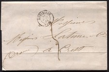 Postmark - from Marseille to Crest - November 9, 1948