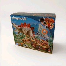 Playmobil 9432: Explorateur avec Véhicule et Stégosaure/ Neuf Et Scellé