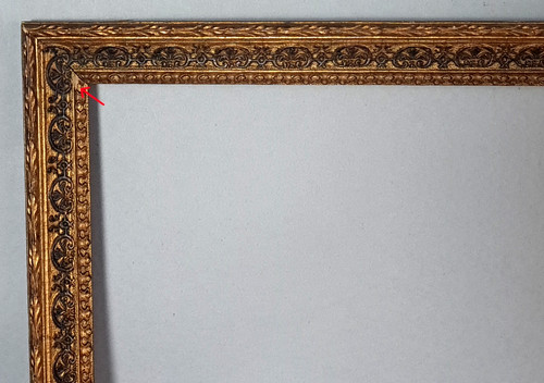 Cadre ancien 5x35 cm - ancien,