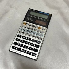 Casio Fx-61f Calculator Electric Formula 27 Operation confirmation Vintage Rare
