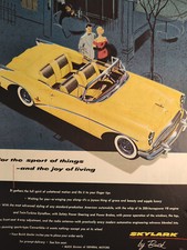 1954 Holiday Original Art Ad