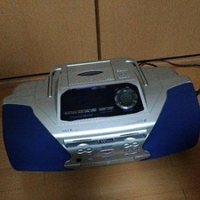 Sharp MD-F200 Double Lecteur De Radio Cassette CD Audio Vintage Utilisé