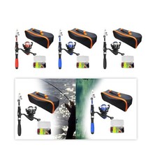 Canne à pêche de voyage pour