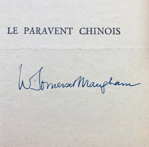 Somerset maugham bel envoi - somerset,