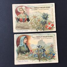 POULAIN - 2 Chromos Anciens