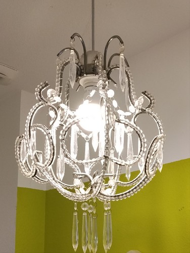 Lustre suspension cristal