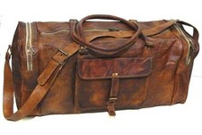 Cuir Chèvre Valise Hommes Gym