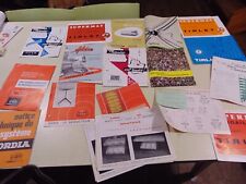 LOT de catalogue brochures présentoirs gondole rayonnage de magasin annéé  60 70