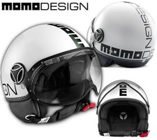 Casque Momo Classico Blanc