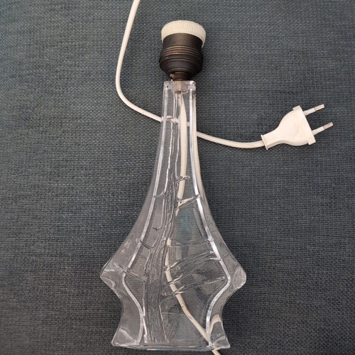 Pied lampe cristal - lampe, en