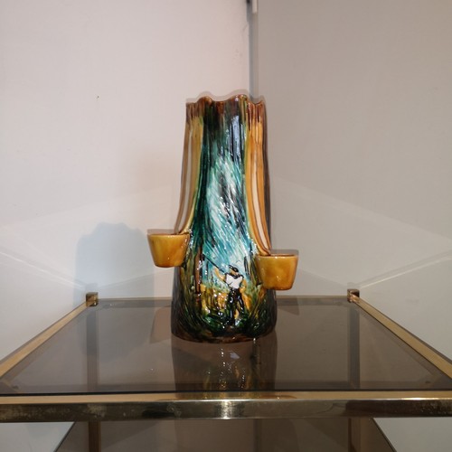 Vase barbotine majolique dlg - barbotine,