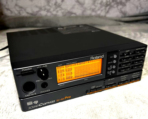 Roland 88pro sc88 - pro, sound