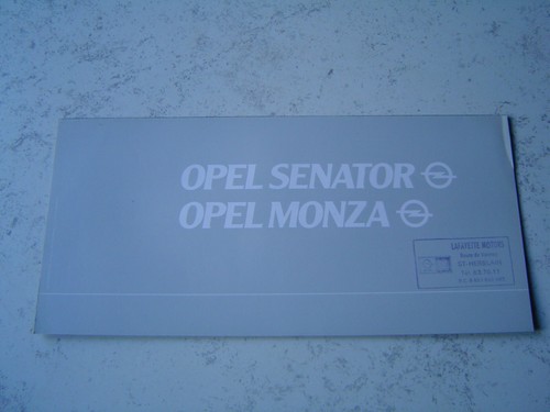 Catalogue publicitaire opel - catalogue,