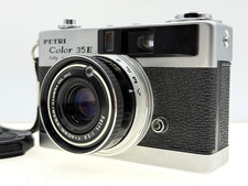 *Near MINT* Petri Color 35E Film Camera 40mm F2.8 Lens From JAPAN