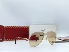 Cartier Vendome Louis Platinum 62/14-140 Vintage Sunglasses Lunettes Glasses